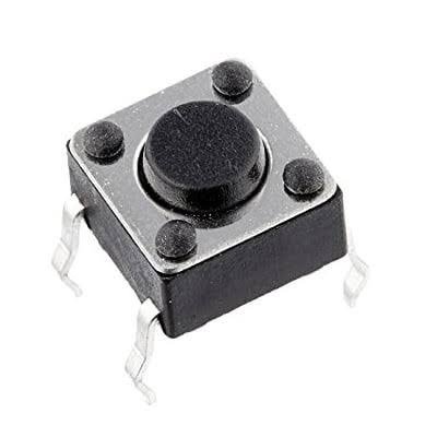 4-Pin Tactile Push Button Switch for PCB & DIY Electronics Projects media 1