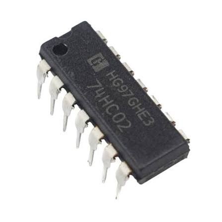 IC 7402 Quad 2-Input NOR Gate DIP-14 Logic IC media 1