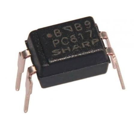 PC817 Optocoupler IC DIP-4 for Signal Isolation & Electronics Projects media 1