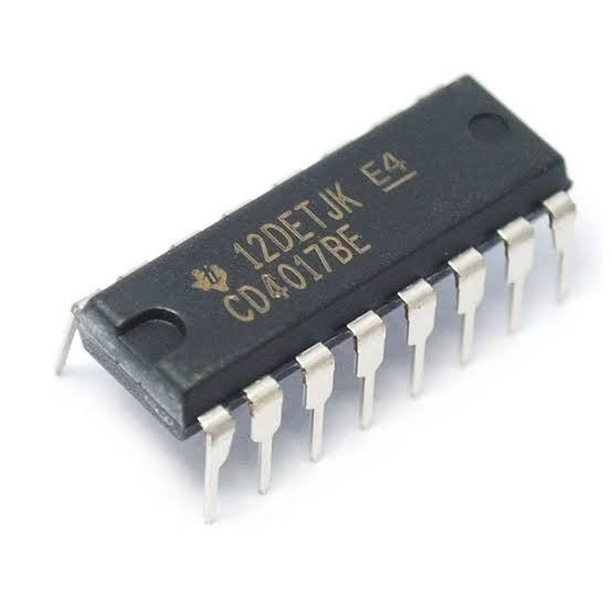 CD4017 Decade Counter Divider IC DIP-16 media 1