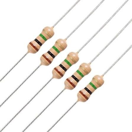 1MΩ Through-Hole Carbon Film Resistor 1/4W media 1