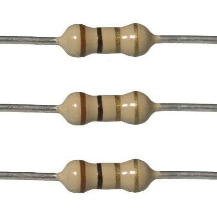 1Ω Through-Hole Carbon Film Resistor 1/4W media 1