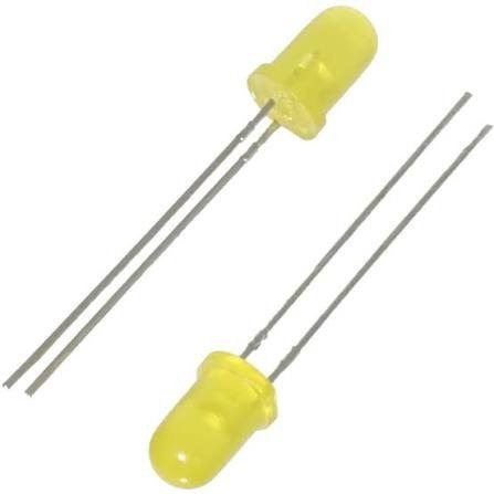 Yellow 5mm LED Through-Hole (2-Pin) media 1