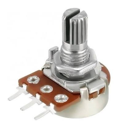 1kΩ Rotary Potentiometer Through-Hole Variable Resistor media 1