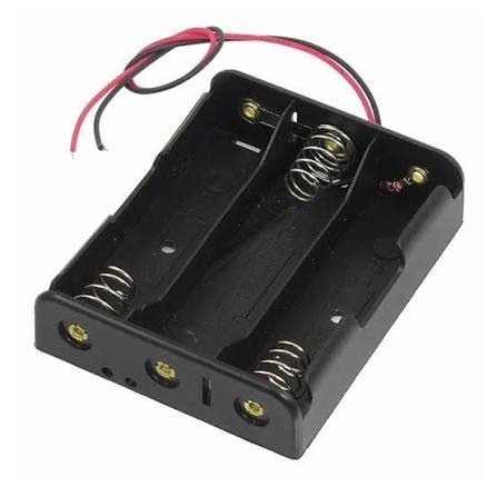 3 Cell 18650 Lithium Battery Holder (3S Battery Pack Holder)