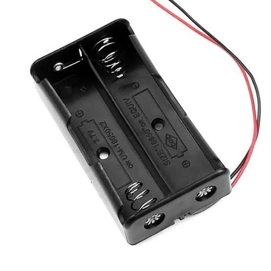 2 Cell 18650 Lithium Battery Holder (2S Battery Pack Holder)
