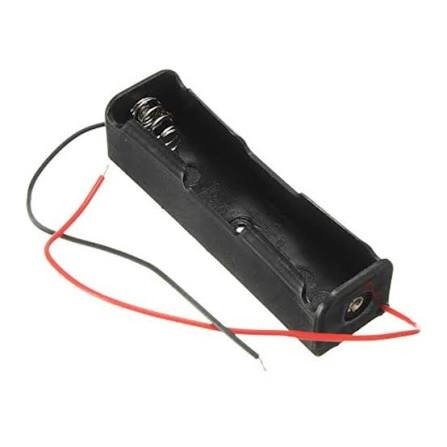 1 Cell 18650 Lithium Battery Holder media 1