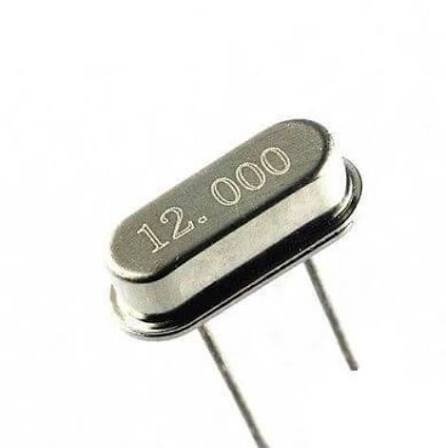 12MHz Through-Hole Crystal Oscillator